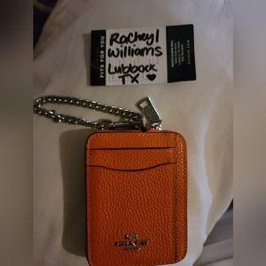 Coach Zip Card Case